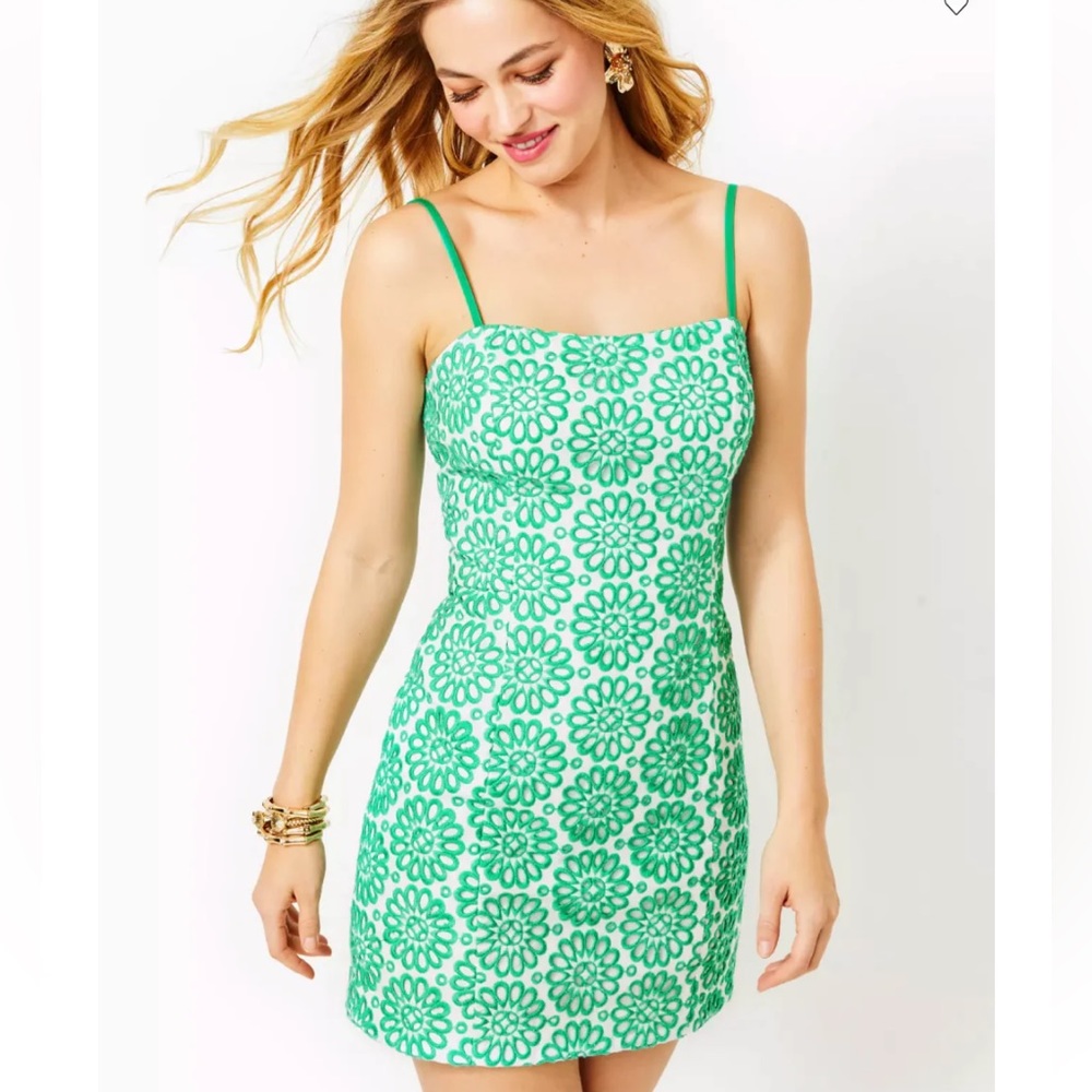 Lilly Pulitzer Shelli Eyelet Romper nwt size 10